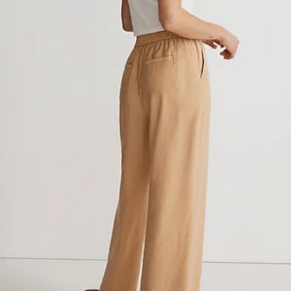 Madewell Carley Wide-Leg Pant in Soft Drape